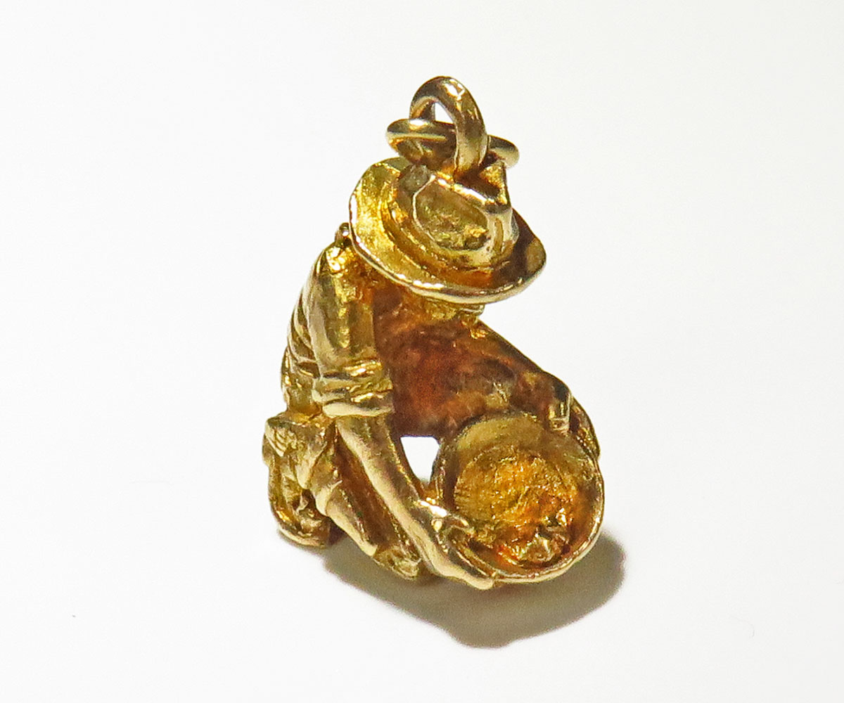 Alaskan Gold Miner Charm - Koblenz & Co. Antique & Estate Jewelry