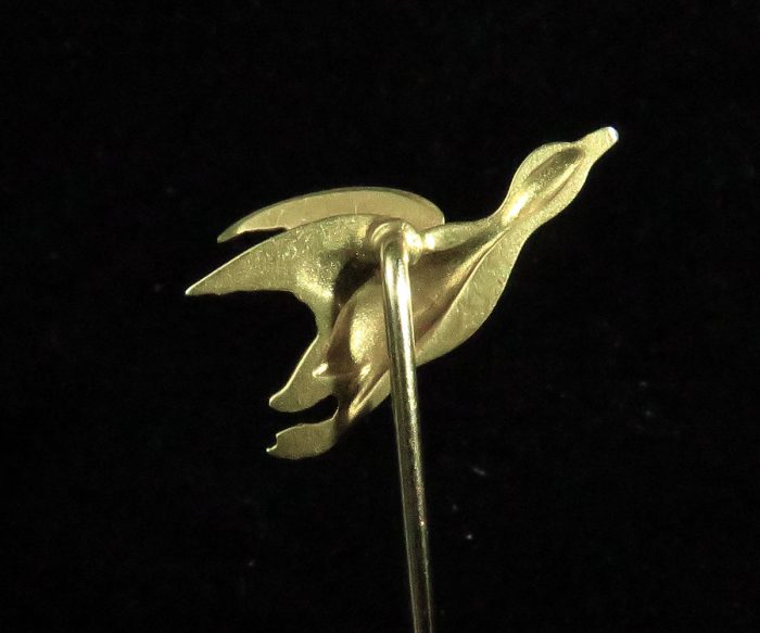 Gold Duck Stickpin