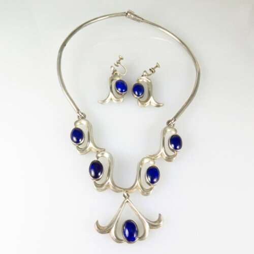 Sterling Mexican Sodalite Set