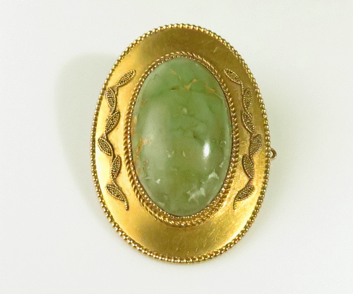 Gold Victorian Brooch