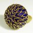 Gold Enamel Peter Lindeman Ring