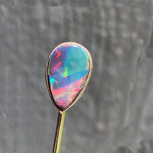 Black Opal Stickpin