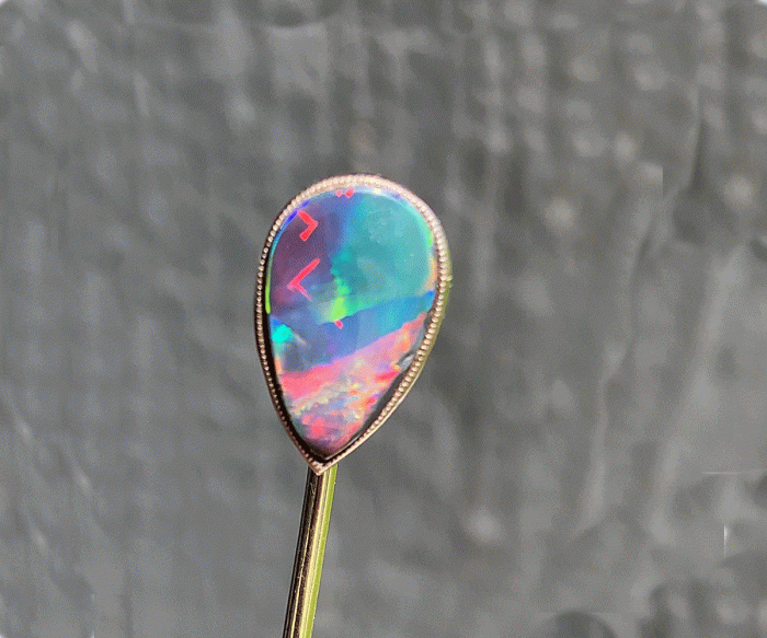 Black Opal Stickpin