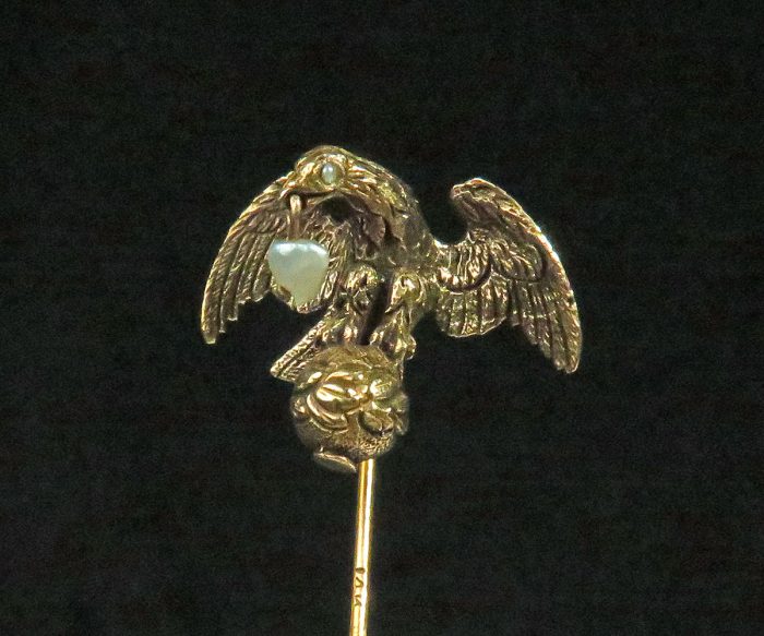 Gold American Eagle Stickpin
