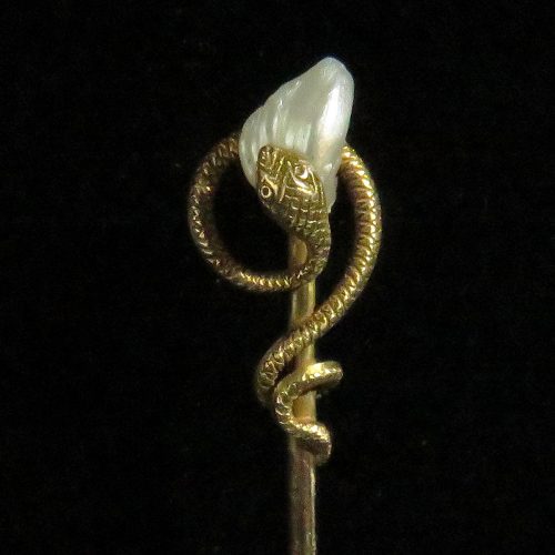 Gold Snake Stickpin