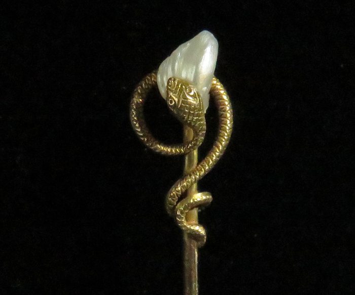 Gold Snake Stickpin