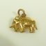Gold Elephant Charm
