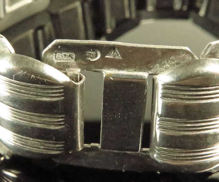 Vintage Silver Link Bracelet