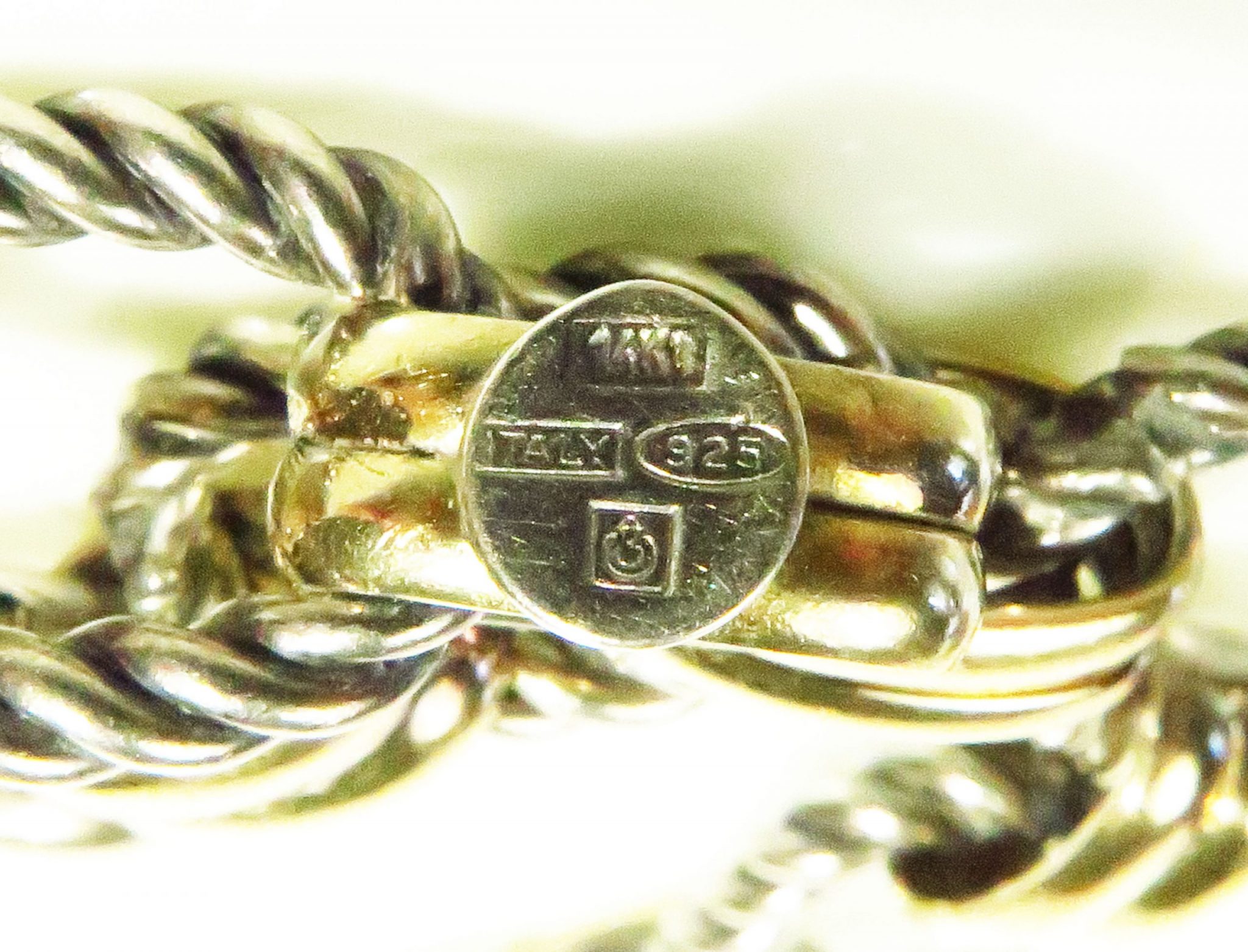What is a bracelet with “14kt Italy” stamped on it worth? - Quora