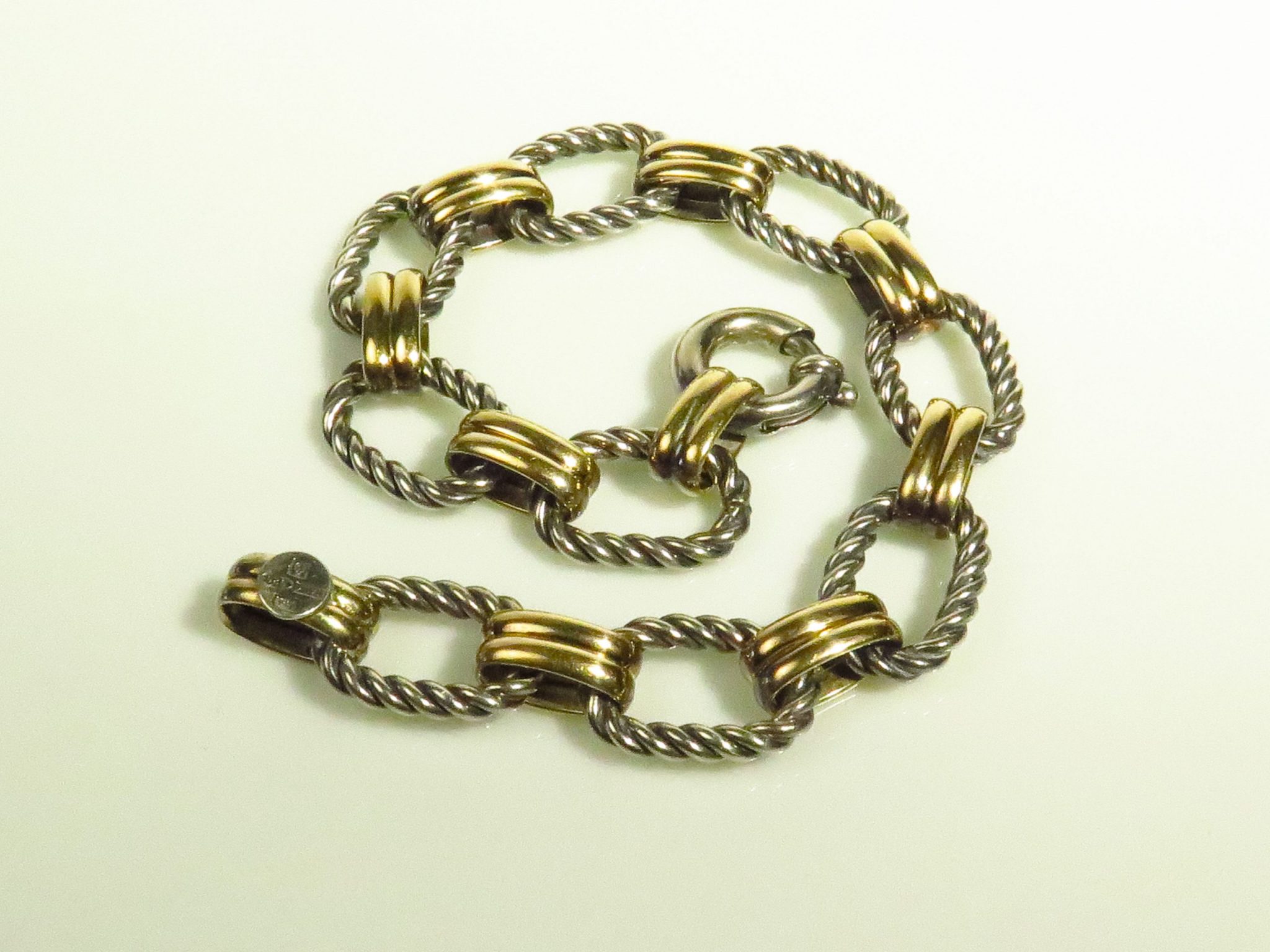 Stackable Bangle Bracelet 14K Yellow Gold 8