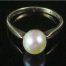 Gold Pearl Ring