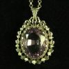 Silver Austrian-Hungarian Amethyst Pendant