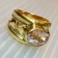 Gold Mings Kunzite Ring