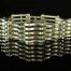 Silver Grid Link Bracelet from Argentina