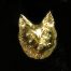 Gold Fox Pin