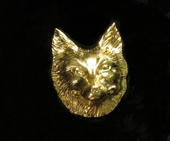 Gold Fox Pin