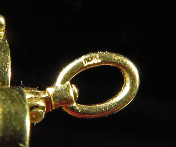 Edwardian Gold Opal and Diamond Swirl Brooch