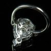 Deco White Gold Diamond and Sapphire Ring - Image 2