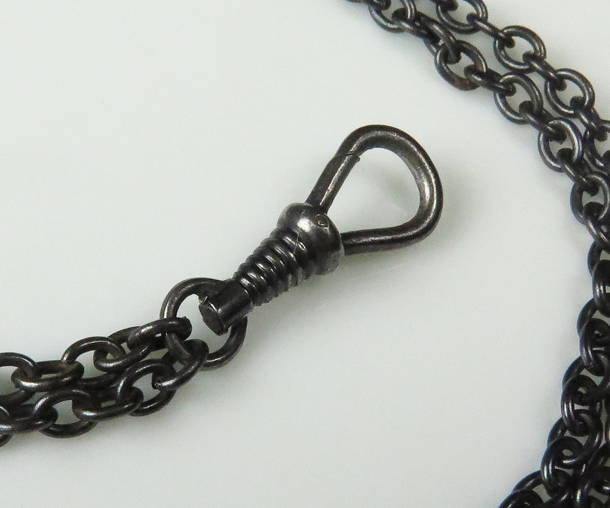 Sterling Silver Gunmetal Rope 080 Chain Necklace - Simply Sterling