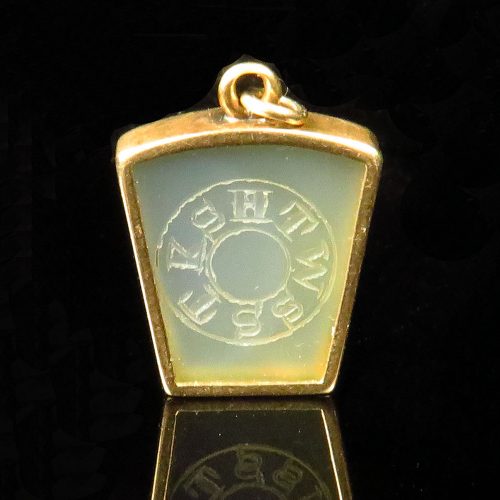 Victorian Gold Masonic Fob