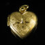 Gold Filled Heart Locket with Diamond