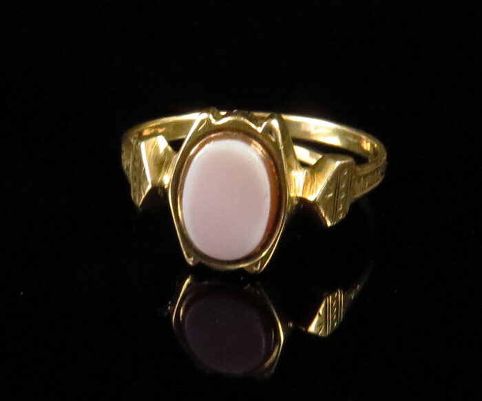 19th Century Gold Austro-Hungarian Sardonyx Ring