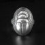 Sterling Silver Scarab Ring