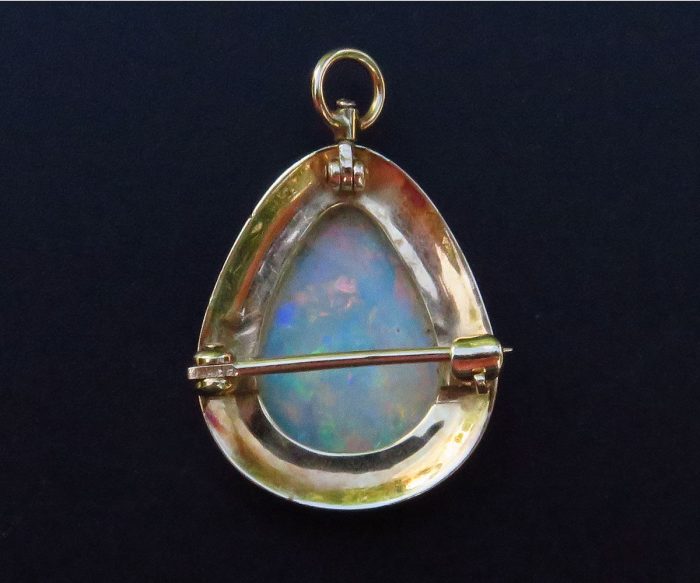 Vintage Gold Opal Pin/Pendant