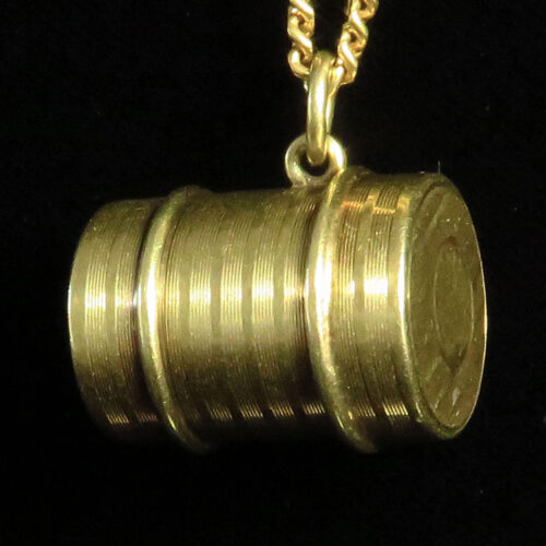 Gold Fob Container