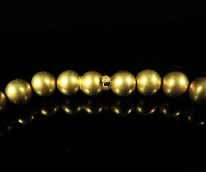 Victorian 14K Gold Bead Bracelet