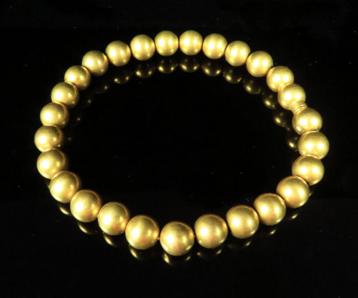 Victorian 14K Gold Bead Bracelet