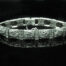 Sterling Rhinestone Link Bracelet