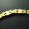 Gold Sapphire and Diamond Link Bracelet - Image 5