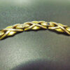 Gold Sapphire and Diamond Link Bracelet - Image 2