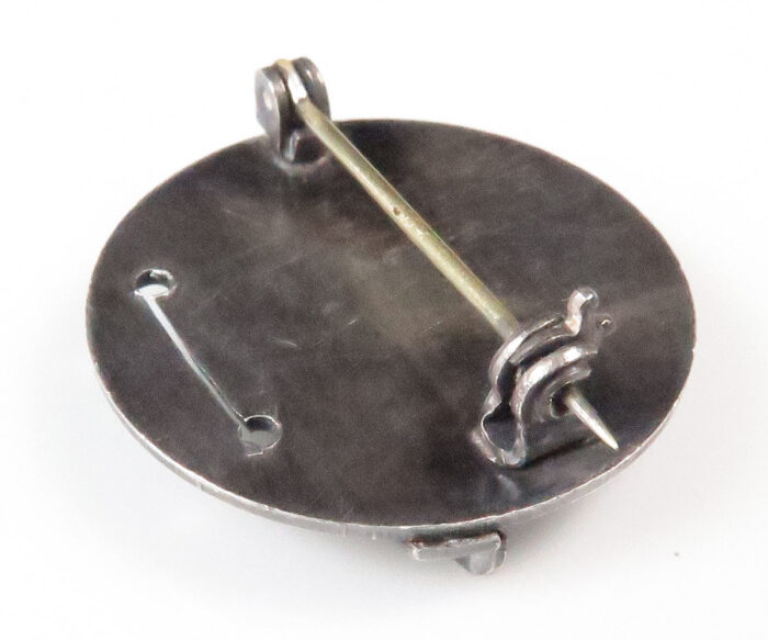 Sterling Modernist Pin
