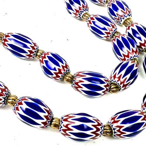 Venetian Chevron Trade Beads 6 Layers