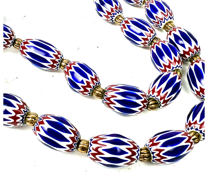Venetian Chevron Trade Beads 6 Layers