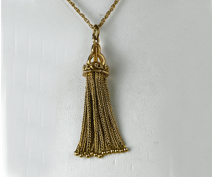 Victorian Gold Tassel