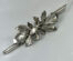 Late Victorian sterling brooch with beetle on a leaf by George Sheibler