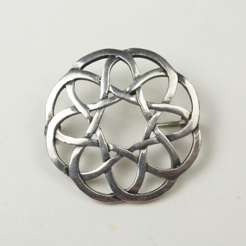 Sterling John Hart Hebridean Scottish Celtic Pin