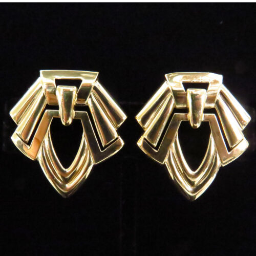 Deco Gold Earrings