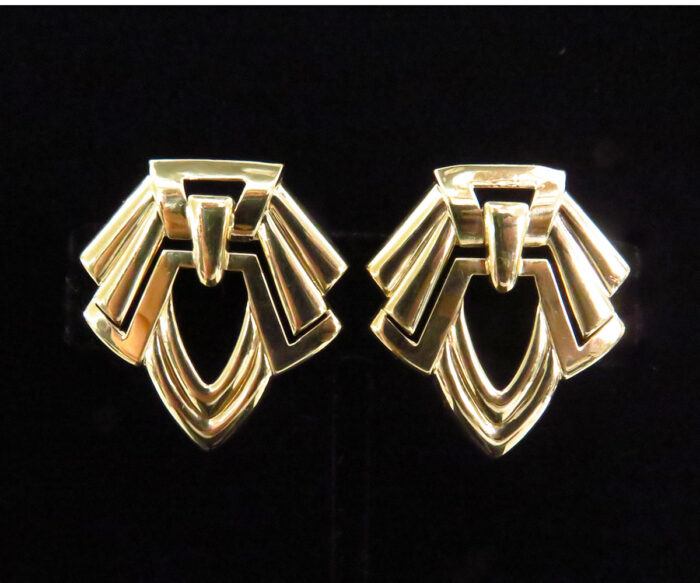 Deco Gold Earrings