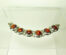 Sterling and Amber Bracelet by N.E. From